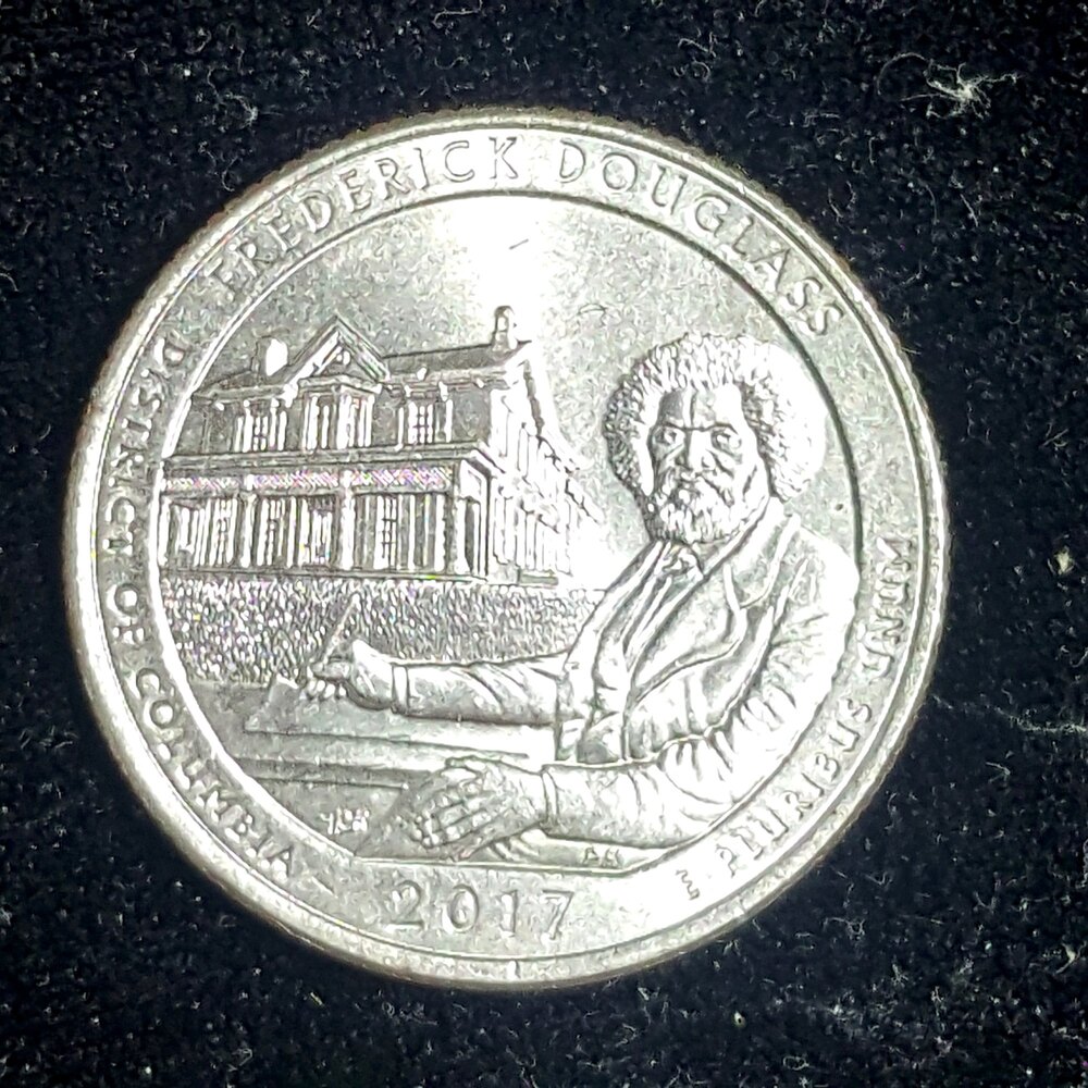 Frederick Douglass Commemorative Quarter 2017 P Philadelphia